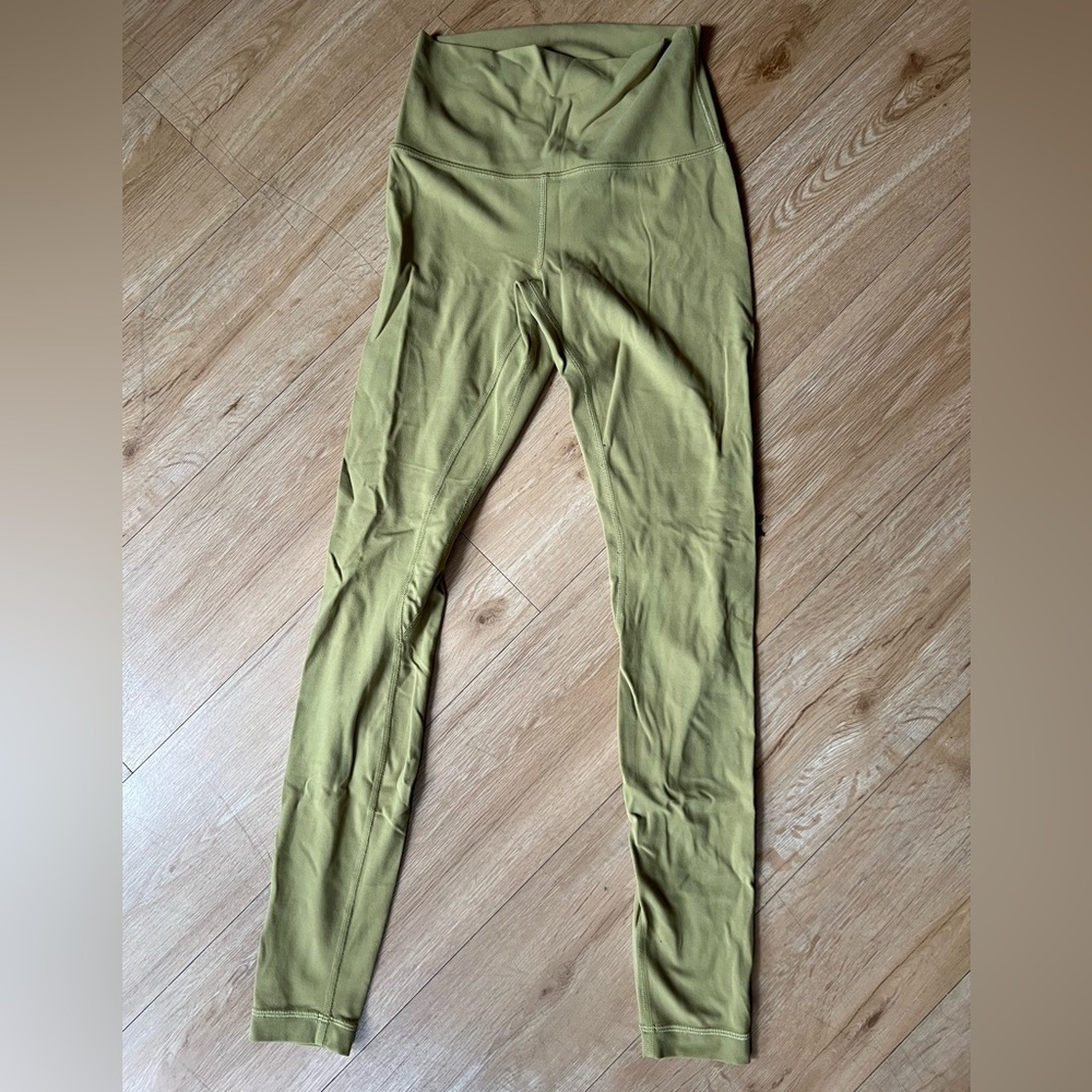 Lululemon Align “Bronze Green” High-Waisted Leggings